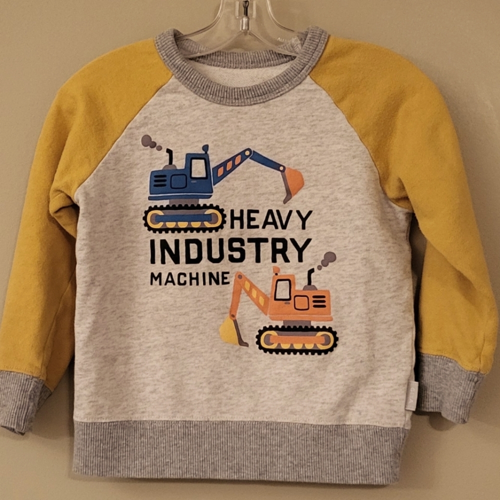 "Heavy Industry Machine" pullover sweatshirt